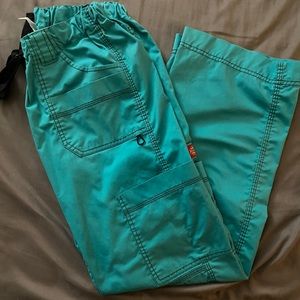 Dickies teal scrub pants